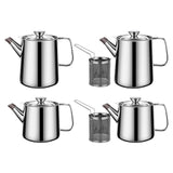 Maxbell Maxbell Oil Container with Strainer 304 Stainless Steel Oil Container for Kitchen 1.5L