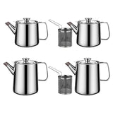 Maxbell Maxbell Oil Container with Strainer 304 Stainless Steel Oil Container for Kitchen 1.5L