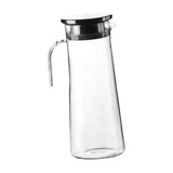 Maxbell Maxbell Juice Jug Home PC Cafe Heat Resistant Fridge with Handle Juice Water Pitcher 1.1L