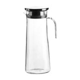 Maxbell Maxbell Juice Jug Home PC Cafe Heat Resistant Fridge with Handle Juice Water Pitcher 1.1L