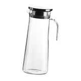 Maxbell Maxbell Juice Jug Home PC Cafe Heat Resistant Fridge with Handle Juice Water Pitcher 1.1L