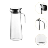 Maxbell Maxbell Juice Jug Home PC Cafe Heat Resistant Fridge with Handle Juice Water Pitcher 1.1L
