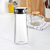 Maxbell Maxbell Juice Jug Home PC Cafe Heat Resistant Fridge with Handle Juice Water Pitcher 1.1L
