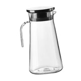 Maxbell Maxbell Juice Jug Home PC Cafe Heat Resistant Fridge with Handle Juice Water Pitcher 1.2L