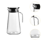Maxbell Maxbell Juice Jug Home PC Cafe Heat Resistant Fridge with Handle Juice Water Pitcher 1.2L