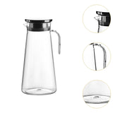 Maxbell Maxbell Juice Jug Home PC Cafe Heat Resistant Fridge with Handle Juice Water Pitcher 1.4L