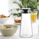 Maxbell Maxbell Juice Jug Home PC Cafe Heat Resistant Fridge with Handle Juice Water Pitcher 1.4L