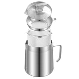 Maxbell Fryer Pot with Filter with Frying Basket Multiuse Practical Oil Strainer Pot 1.8L