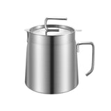 Maxbell Fryer Pot with Filter with Frying Basket Multiuse Practical Oil Strainer Pot 1.8L