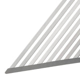 Maxbell Maxbell Triangle Foldable Sink Dish Drainer Versatile Accessory for Kitchen Portable 60x43x43cm Deep Grey