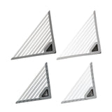 Maxbell Maxbell Triangle Foldable Sink Dish Drainer Versatile Accessory for Kitchen Portable 60x43x43cm Deep Grey