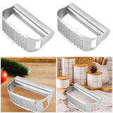 Maxbell Maxbell Stainless Steel Garlic Press Manual Garlic Masher for Camping Restaurant Bar 430 stainless steel