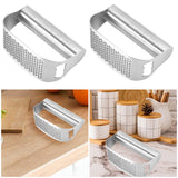 Maxbell Maxbell Stainless Steel Garlic Press Manual Garlic Masher for Camping Restaurant Bar 430 stainless steel