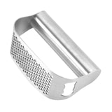 Maxbell Maxbell Stainless Steel Garlic Press Manual Garlic Masher for Camping Restaurant Bar 430 stainless steel