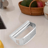 Maxbell Maxbell Stainless Steel Garlic Press Manual Garlic Masher for Camping Restaurant Bar 430 stainless steel