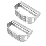 Maxbell Maxbell Stainless Steel Garlic Press Manual Garlic Masher for Camping Restaurant Bar 430 stainless steel