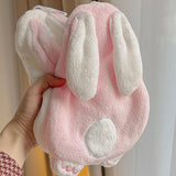 Maxbell Maxbell Hand Towel with Hanging Loops Absorbent Cute for Apartment Home Holiday pink