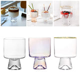 Maxbell Dessert Cup Photo Prop Footed Espresso Cup for Salad Yogurt Anniversary clear