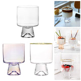 Maxbell Dessert Cup Photo Prop Footed Espresso Cup for Salad Yogurt Anniversary clear