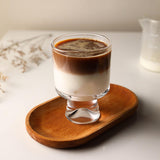 Maxbell Dessert Cup Photo Prop Footed Espresso Cup for Salad Yogurt Anniversary clear