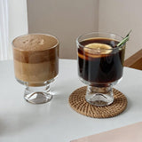 Maxbell Dessert Cup Photo Prop Footed Espresso Cup for Salad Yogurt Anniversary clear