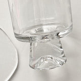 Maxbell Dessert Cup Photo Prop Footed Espresso Cup for Salad Yogurt Anniversary clear