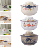 Maxbell Maxbell Ramen Bowl Large Capacity Porable Soup Bowl for Friends Holiday Gift Popcorn A