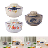 Maxbell Maxbell Ramen Bowl Large Capacity Porable Soup Bowl for Friends Holiday Gift Popcorn A