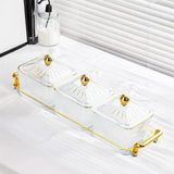 Maxbell Maxbell Dried Fruit Dish with Lid Snacks Container for Holiday Restaurant Countertop C