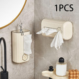 Maxbell Maxbell Tissue Box Holder Wall Hanging Cute Dustproof for Bedroom Kitchen Restaurant