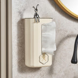 Maxbell Maxbell Tissue Box Holder Wall Hanging Cute Dustproof for Bedroom Kitchen Restaurant