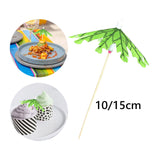 Maxbell Maxbell 50Pcs Cocktail Umbrella Picks Drink Umbrella Sticks for Wedding Bar Birthday 10x11cm