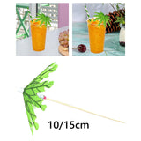 Maxbell Maxbell 50Pcs Cocktail Umbrella Picks Drink Umbrella Sticks for Wedding Bar Birthday 10x11cm