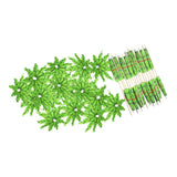 Maxbell Maxbell 50Pcs Cocktail Umbrella Picks Drink Umbrella Sticks for Wedding Bar Birthday 10x11cm