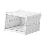 Maxbell Maxbell Foldable Shoe Rack Portable Folding Shoe Rack Clear Cabinet Bin for Entryway 1 Layer