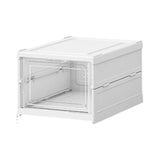 Maxbell Maxbell Foldable Shoe Rack Portable Folding Shoe Rack Clear Cabinet Bin for Entryway 1 Layer