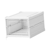Maxbell Maxbell Foldable Shoe Rack Portable Folding Shoe Rack Clear Cabinet Bin for Entryway 1 Layer
