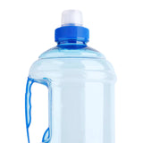 Maxbell Water Bottle with Handle Sports Cup Water Bucket for Exercise Camping Sports Blue 1L
