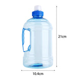 Maxbell Water Bottle with Handle Sports Cup Water Bucket for Exercise Camping Sports Blue 1L