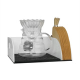 Maxbell Maxbell Coffee Organizer Stand Coffee Maker and Paper Holder for Home Cafe Bar Hotel