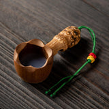 Maxbell Maxbell Bamboo Tea Strainer Tea Tool Gift Mesh Tea Infuser for Kung Fu Tea Pots Mugs 9.2cmx4.2cm