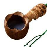 Maxbell Maxbell Bamboo Tea Strainer Tea Tool Gift Mesh Tea Infuser for Kung Fu Tea Pots Mugs 9.2cmx4.2cm