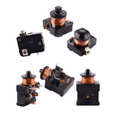 Maxbell 3 Pieces Coil Compressor Relay Starter Maintenance Installation Refrigerator 1 3HP 250W