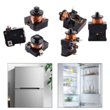 Maxbell 3 Pieces Coil Compressor Relay Starter Maintenance Installation Refrigerator 1 3HP 250W