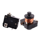 Maxbell 3 Pieces Coil Compressor Relay Starter Maintenance Installation Refrigerator 1 3HP 250W