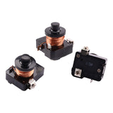 Maxbell 3 Pieces Coil Compressor Relay Starter Maintenance Installation Refrigerator 1 3HP 250W