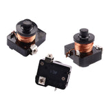 Maxbell 3 Pieces Coil Compressor Relay Starter Maintenance Installation Refrigerator 1 3HP 250W