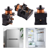 Maxbell 3 Pieces Coil Compressor Relay Starter Maintenance Installation Refrigerator 1 2HP 250W