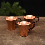 Maxbell Maxbell Copper Coffee Mug Sturdy Teaware 170ml Copper Water Cup for Tea Milk 2 Pieces