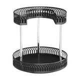 Maxbell Maxbell Spice Rack Rotatable Spice Jars Holder Makeup Organizer for Bathroom Kitchen